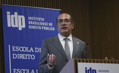Brasília - O ministro do Supremo Tribunal Federal, Gilmar Mendes, participa do seminário sobre a subtração internacional de crianças (José Cruz/Agência Brasil)