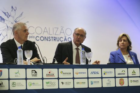 O candidato à Presidência da Republica, Geraldo Alckmin (PSDB) participa do debate 