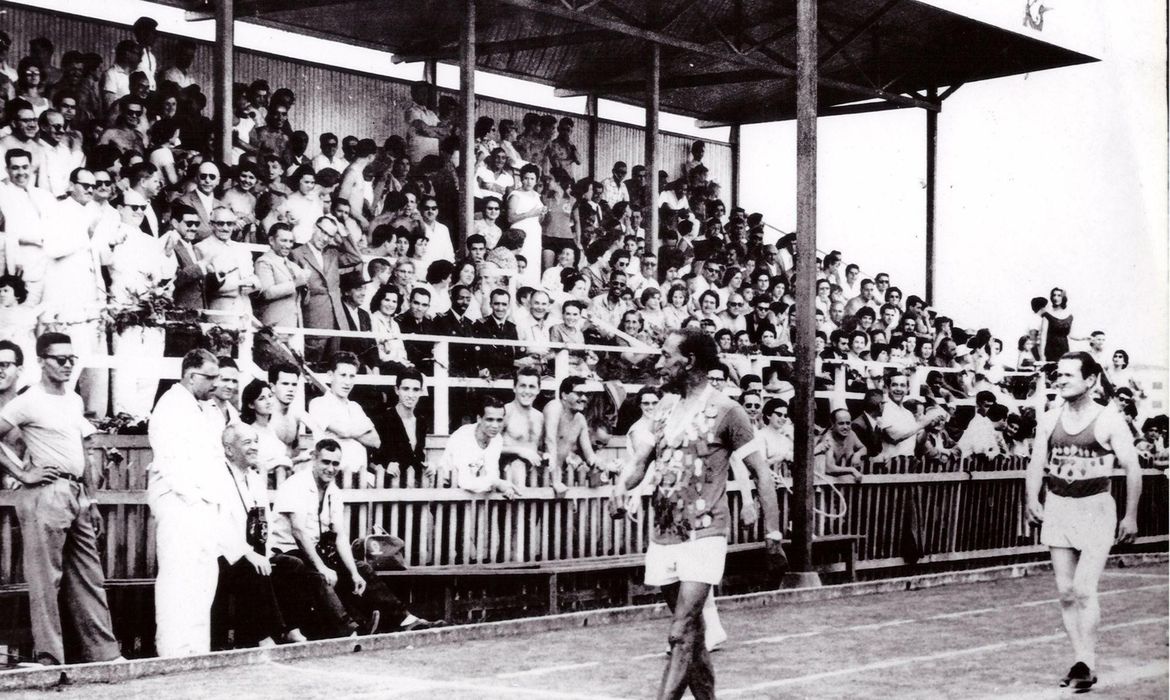 São Paulo (SP), 29/12/2025 - Alfredo Gomes, brasileiro, primeiro vencedor da São Silvestre (1925). Foto: Arquivo Histórico Clube Esperia/Divulgação