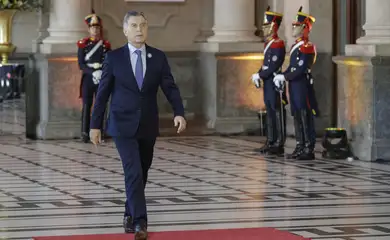 Presidente da República Argentina, Mauricio Macri.

