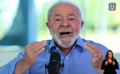 Brasília (DF), 27.06.2023 - Presidente Lula é entrevistado por Marcos Uchoa no programa Conversa com o Presidente, no Palácio do Alvorada. Imagem: TV Brasil