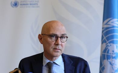 Alto-comissário da ONU para os Direitos Humanos, Volker Turk, em Genebra