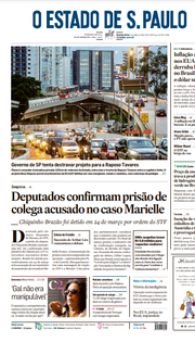 Capa do Jornal O Estado de S. Paulo Edição 2024-04-11