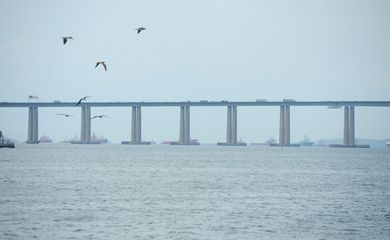 Rio de Janeiro (RJ), 27/02/2024 – Ponte Presidente Costa e Silva (Rio-Niterói) completa 50 anos. Foto: Tomaz Silva/Agência Brasil
