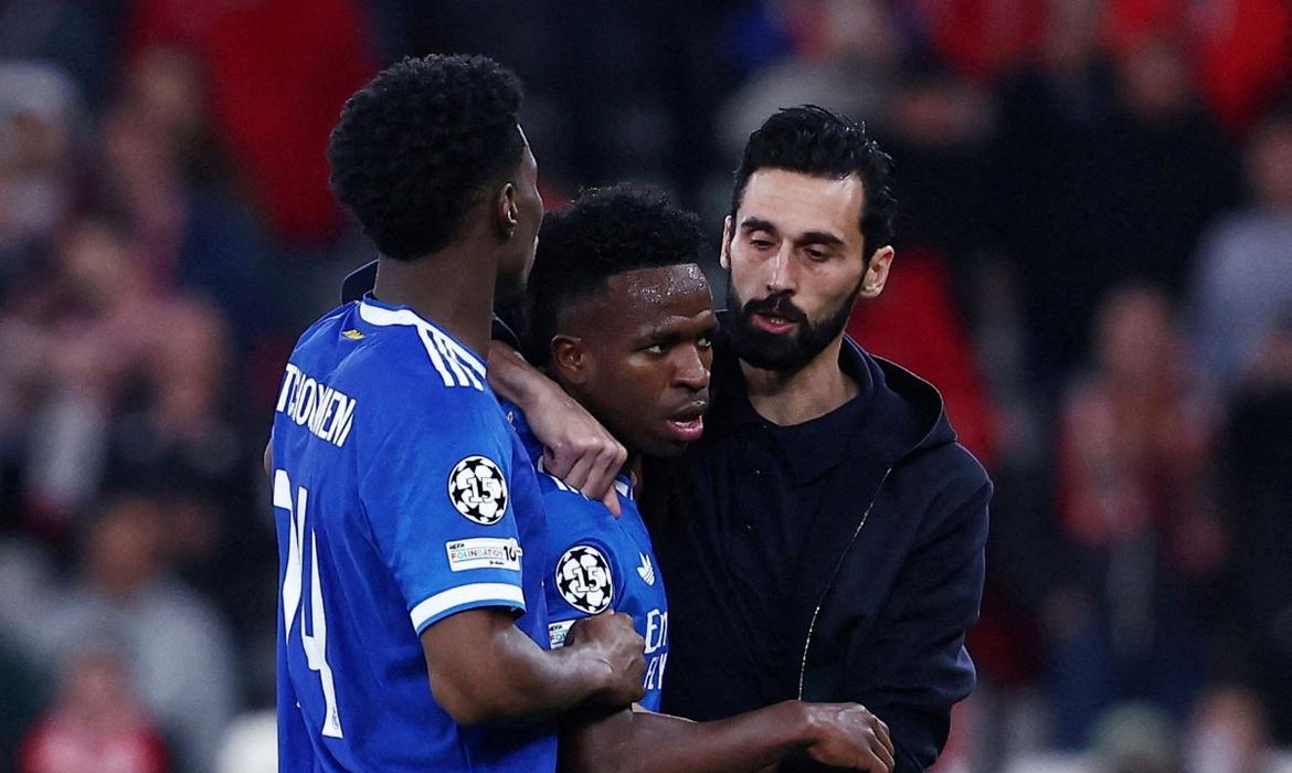 Rodrigo Antunes/Reuters Vini Jr. denunciou caso de racismo