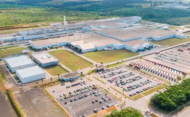 Economia - - Toyota deve investir R$ 11 bilhões no Brasil. Fábrica da Toyaota em Sorocaba (SP). Foto: Divulgação/Toyota