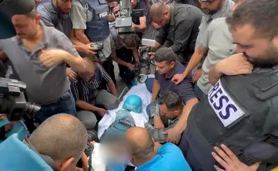 Jornalistas mortos em Gaza. Reuters