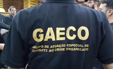 07/07/2026 - Grupo de Atuação Especial de Combate ao Crime Organizado (Gaeco), do Ministério Público de São Paulo, em operação de março de 2026 — Foto: Divulgação/MP-SP