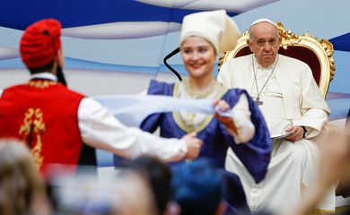 Pope Francis visits Greece