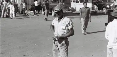 Trabalhador negro na construção de Brasília