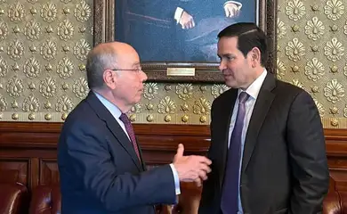 Mauro Vieira e Marco Rubio têm encontro na Casa Branca, em Washington