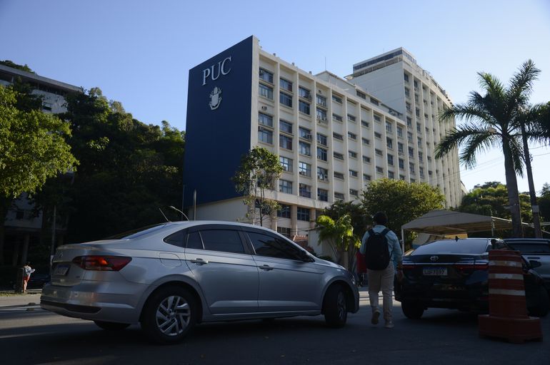 Rio de Janeiro (RJ) 30/11/2023 – Campus da Pontifícia Universidade Católica do Rio de Janeiro (PUC-Rio), na Gávea. Foto: Fernando Frazão/Agência Brasil