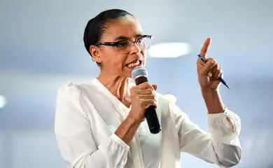 Brasília - Marina Silva, da Rede Sustentabilidade, lança a campanha Nem Dilma Nem Temer, Nova Eleição é a Solução  (Elza Fiuza/Agência Brasil)