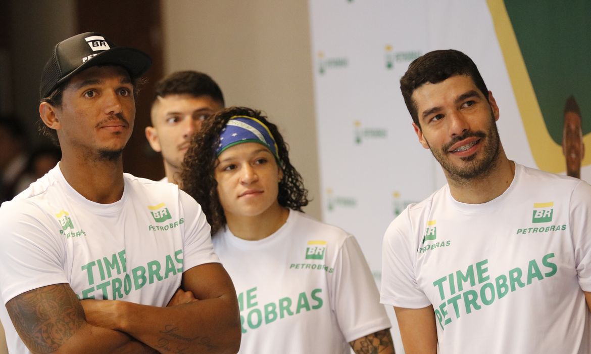 Atletas do Time Petrobras classificados para os Jogos Pan-Americanos e Parapan-Americanos de Lima 2019, no Peru: Isaquias Queiroz (canoagem), Petrúcio Ferreira (Paratletismo), Beatriz Ferreira (boxe), e Daniel Dias (natação Paralímpica).