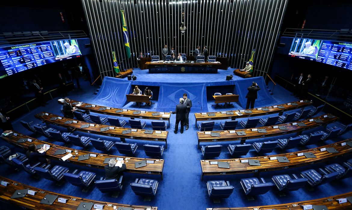 Brasília - Sessão deliberativa no plenário do Senado (Marcelo Camargo/Agência Brasil)