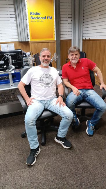 Pedro de Luna/Denise Oliveira - Produção Rádio Nacional FM Pedro de Luna