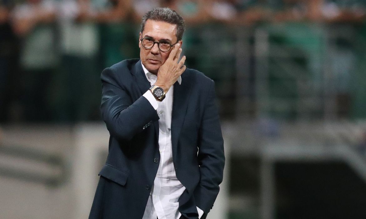 Vanderlei Luxemburgo - técnico / treinador do Palmeiras - Copa Libertadores - Group B - Palmeiras v Guarani