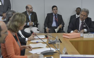 Brasília - A ministra da SDH-PR e presidenta do CDDPH, Maria do Rosário, coordena reunião ordinária do Grupo de Trabalho sobre os Direitos Humanos de Comunicadores(Fabio Rodrigues Pozzebom/Agência Brasil)