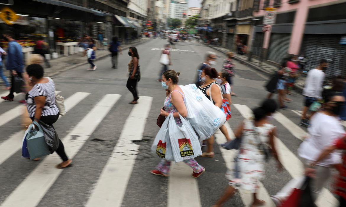 comércio de rua no Rio de Janeiro