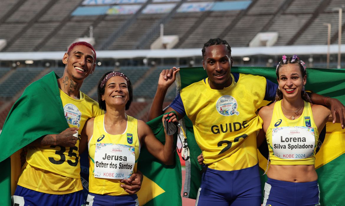 21.05.2024 -JERUSA DOS SANTOS e LORENA SPOLADORE Mundial de Atletismo KOBE  2024, no Kobe Sports Park. Foto: Takuma Matsushita/CPB.