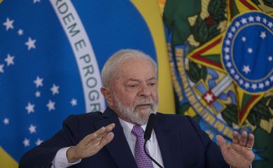 Brasília (DF) 27/06/2023 - O presidente Luiz Inácio Lula da Silva participa da Cerimônia no Palácio do Planalto do lançamento do Plano Safra 2023/2024.
Foto: Joédson Alves/Agência Brasil 