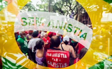 São Paulo (SP), 30/03/2025 - Movimentos sociais e sindicais realizam ato contra a anistia.
Foto: Paulo Pinto/Agência Brasil