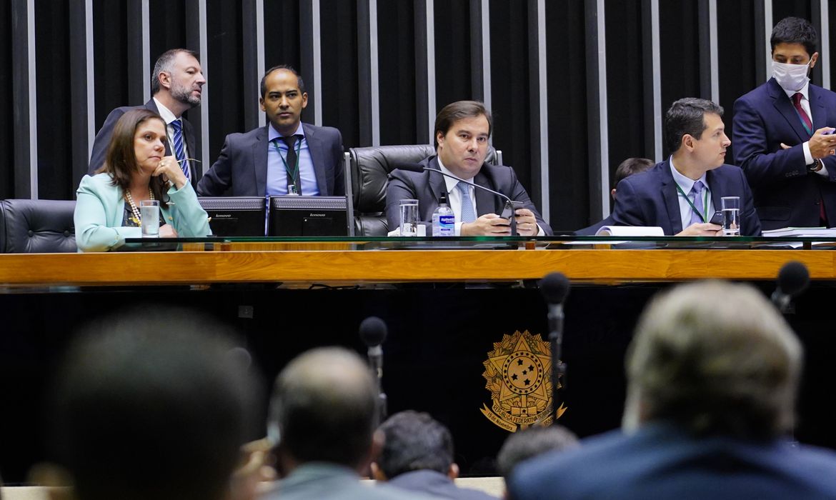 Ordem do dia para deliberação de vetos. Presidente da Câmara dos Deputados, dep. Rodrigo Maia (DEM - RJ) 