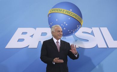 Brasília - O presidente Michel Temer participa da Cerimônia de Lançamento do Programa Nacional de Regularização Fundiária (Valter Campanato/Agência Brasil)
