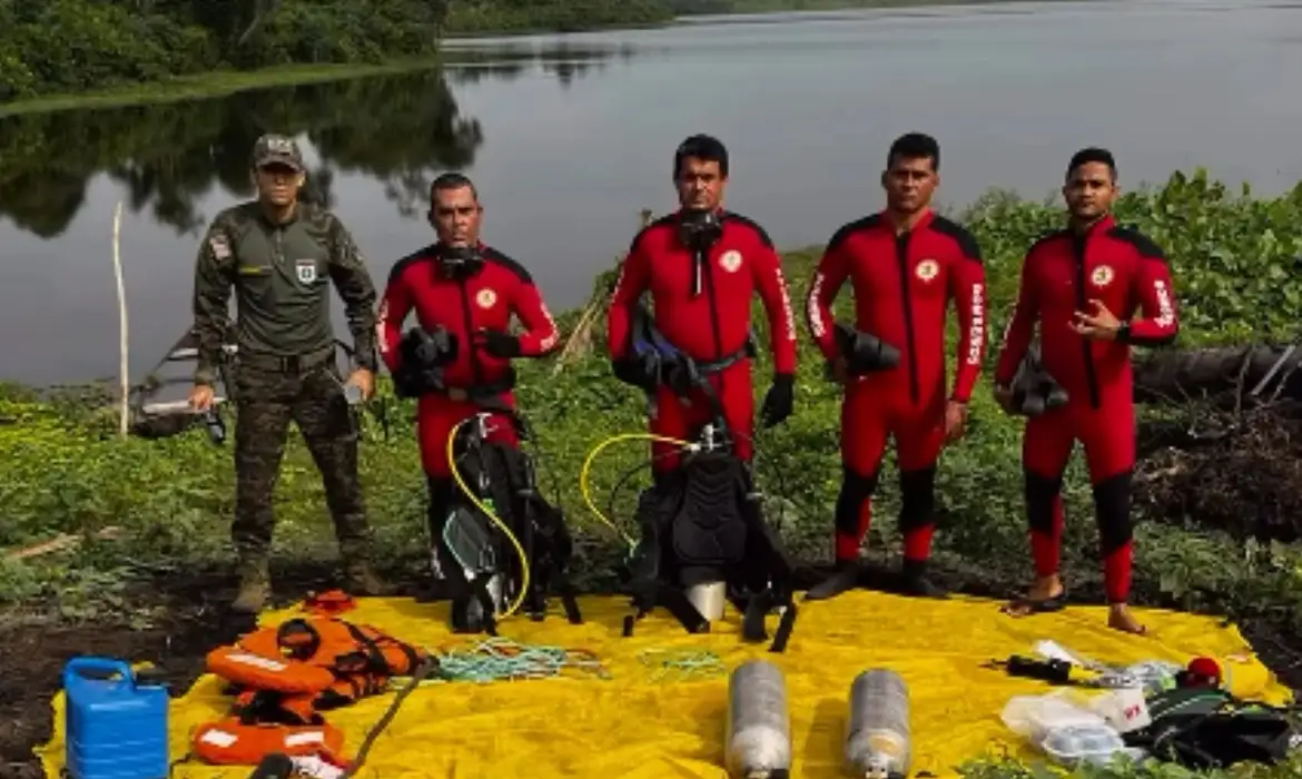 Bacabal (MA), 21/01/2026 - Três crianças desapareceram após saírem para brincar em povoado de Bacabal no Maranhão. Foto: Bombeiros MA/Divulgação