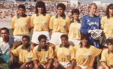 fotografia da primeira seleção brasileira feminina de futebol
Imagens cedidas pela Olé Produções 
