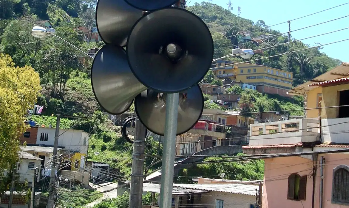 Petrópolis - A cidade de Petrópolis, na região serrana do Rio de Janeiro, é uma das áreas do estado com maiores riscos de alagamentos provocados por temporais. Foto: Defesa Civil Petrópolis