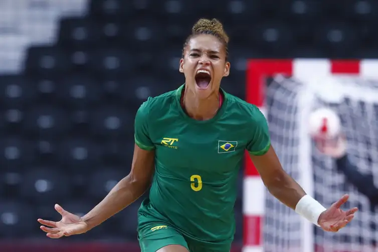 Alexandra, seleção brasileira feminina de handebol, 2021 _ Olimpíada de Tóquio