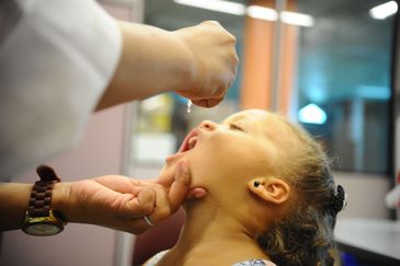 Fiocruz promove hoje (08), campanha de vacinação contra sarampo e paralisia infantil. Além da vacinação há diversas atividades educativas promovidas pela instituição (Tomaz Silva/Agência Brasil)