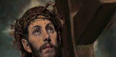 Jesus carregando a Cruz (El Greco, 1580)