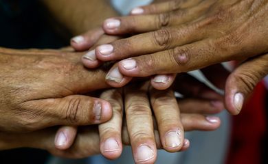 Rio de Janeiro (RJ), 14/03/2025 - Filhos de ex-internos da Colonia de hanseníase do Hospital Colônia de Curupaiti, localizado em Jacarepaguá. Foto: Tânia Rêgo/Agência Brasil