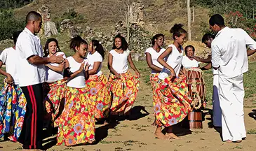 Comunidad quilombola en la isla de Marambaia - ASSOCIAÇÃO QUILOMBO DA MARAMBAIA Profundas raíces históricas y culturales que merecen respeto y aprecio. Foto: Asociación Quilombo da Marambaia/Divulgación