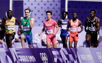 Brasil não vai à final do revezamento 4x100m do atletismo em Paris - em 08/07/2024
