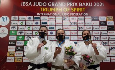 Judocas conquistas dois ouros e um bronze no Grand Prix de Baku