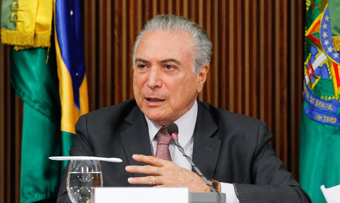 Brasília - Presidente Michel Temer durante reunião com governadores (Beto Barata/PR)