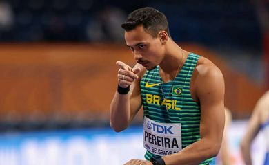Rafael Pereira é prata nos Jogos Paavo Nurmi na provas dos 110m com barreiras - em 13/06/2023