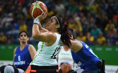 Rio de Janeiro - O time de basquete paralímpico do Brasil inicia jogando contra a Argentina na Rio 2016 (Tomaz Silva/Agência Brasil)