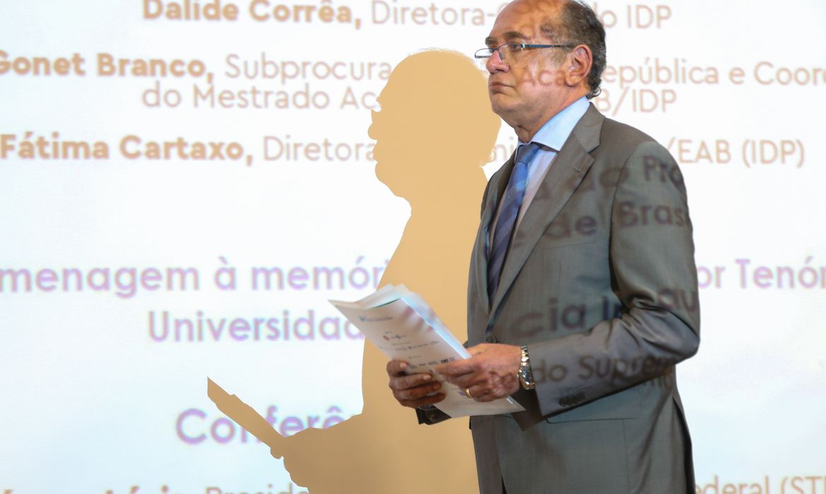 Brasília - Presidente do TSE, Gilmar Mendes participa da abertura do 19º Congresso Internacional de Direito Constitucional  (Fabio Rodrigues Pozzebom/Agência Brasil)