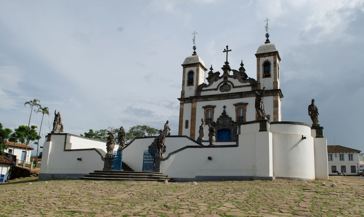 Congonhas - Santuário do Bom Jesus de Matosinhos foi construído entre 1757 e o início do século XIX (Ana Elisa/Portal EBC)