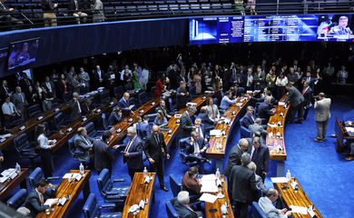 Brasília (DF), 12/12/2024 - Sessão do Senado Federal deliberativa extraordinária. Foto: Antônio Cruz/Agência Brasil