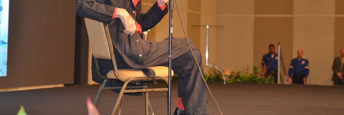 Ariano Suassuna em palestra no Ipea Ariano Suassuna em palestra no Ipea