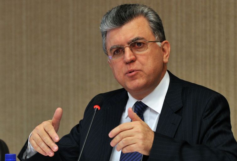 O subprocurador-geral, Mario Bonsaglia, durante debate dos candidatos ao cargo de procurador-geral da República, promovido pela ANPT, AMPDFT e ANMPM  (Antonio Cruz/Agência Brasil)