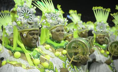 Imperatriz Leopoldinense abre o desfile do grupo especial do carnaval do Rio de Janeiro 2022