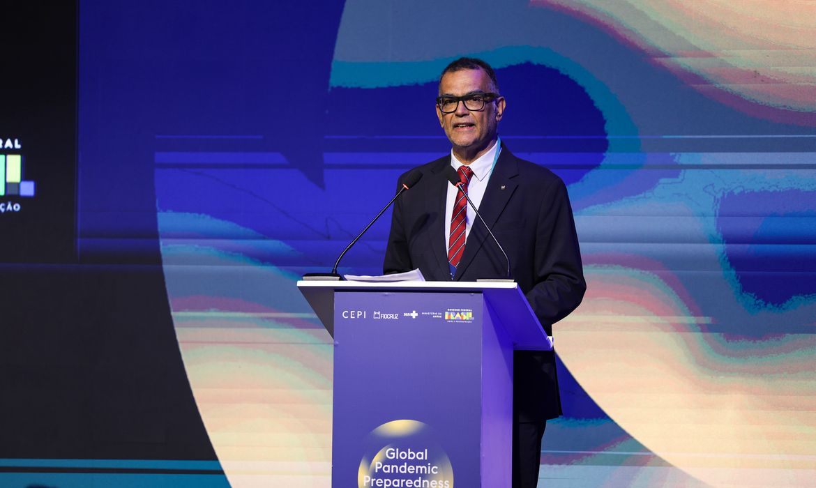 Rio de Janeiro (RJ), 29/07/2024 – O presidente da Fundação Oswaldo Cruz (Fiocruz), Mario Moreira durante a Cúpula Global de Preparação para Pandemias 2024, no Rio de Janeiro. Foto: Tomaz Silva/Agência Brasil