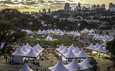 São Paulo (SP) 25/06/2024 - Feira do Livro de SP tem início neste sábado.
Foto: Guilherme Rocha Vendrame/Divulgação