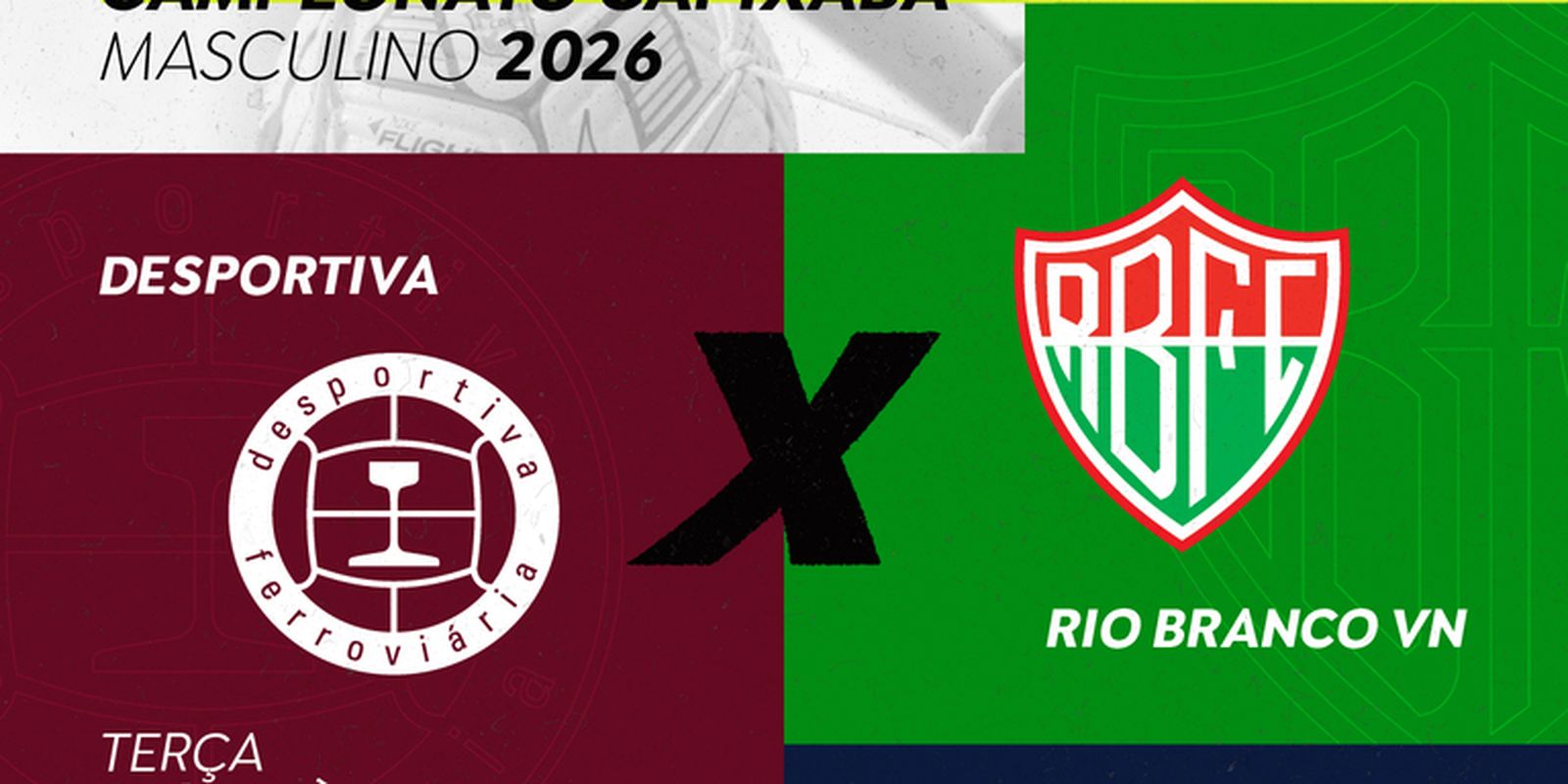 TV Brasil exibe jogo entre Desportiva Ferroviária e Rio Branco